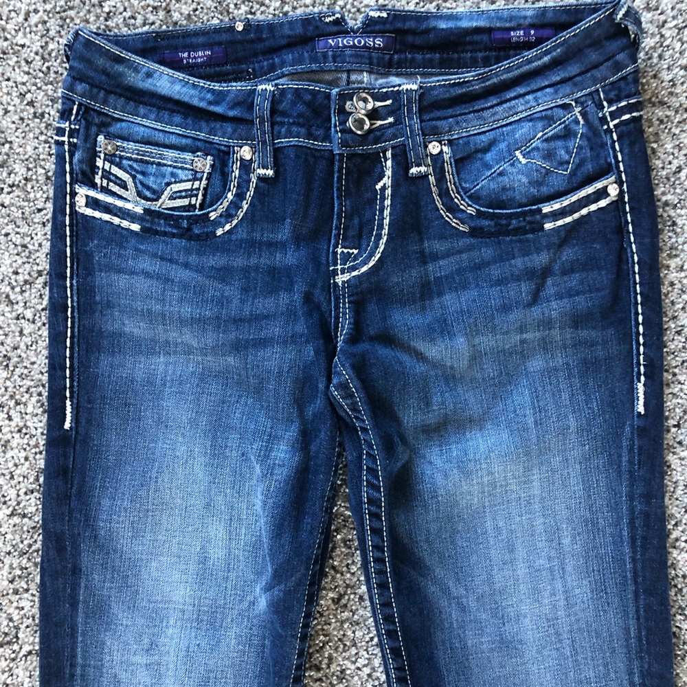 Vigoss “The Dublin/Straight” Jeans Sz. 9